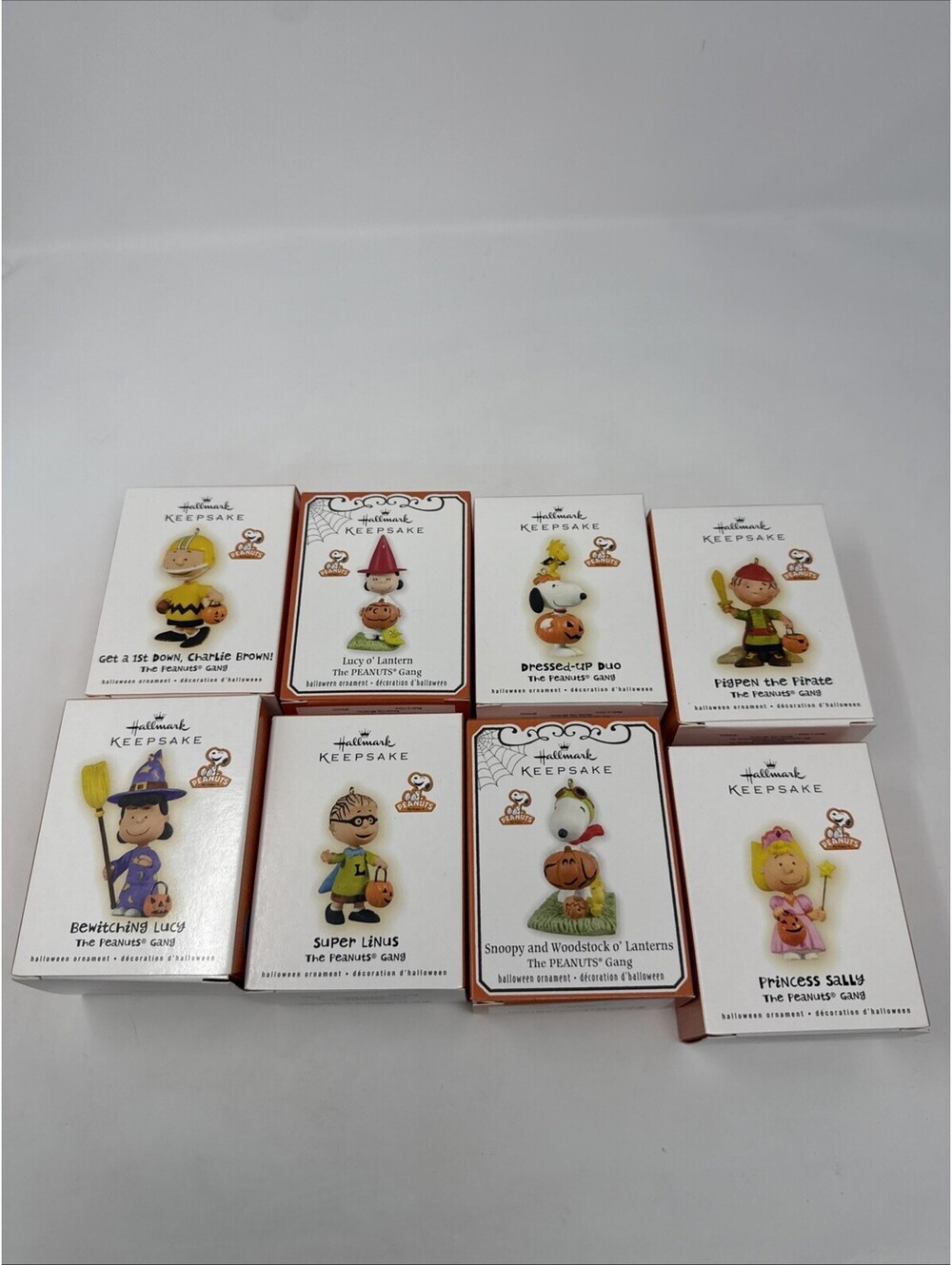 Hallmark Keepsake The Peanuts Gang Halloween Ornaments Snoopy, Charlie Brown (8)